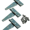 Mack 1013265 - 3 bisagras cruzadas ligeras galvanizadas 75 mm | 2 piezas