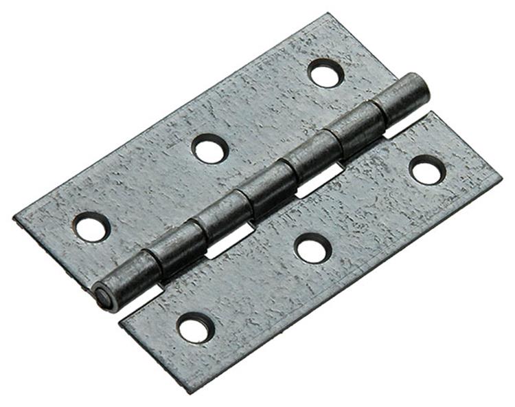 Mack 1013249 - 4 bisagras estrechas galvanizadas h 70 x w 40 mm | 5 piezas