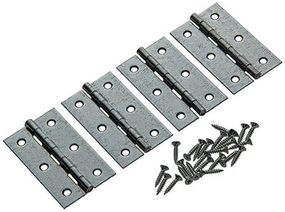Mack 1013249 - 4 narrow hinges galvanized h 70 x w 40 mm | 5 pieces