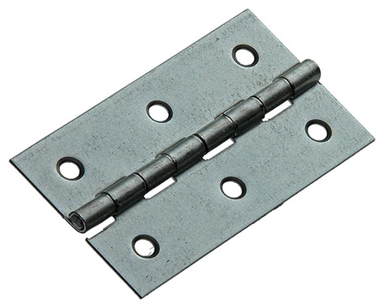 Mack 1013506 - 4 bisagras estrechas galvanizadas h 80 x w 45 mm | 5 piezas