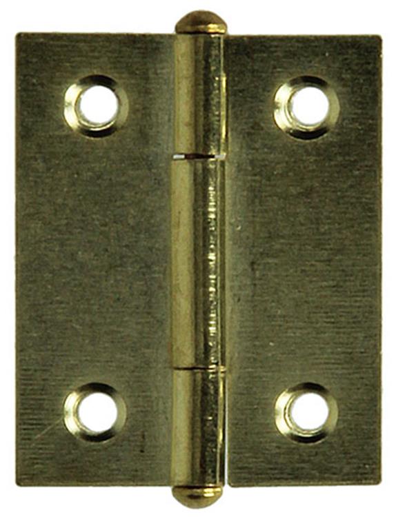 Mack 1013503 - 2 bisagras estrechas latón h 40 x w 32 mm | 5 piezas