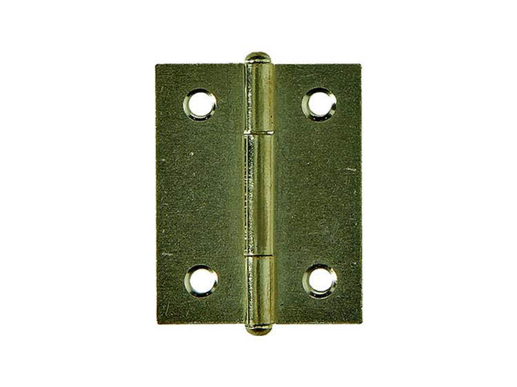 Mack 1013503 - 2 bisagras estrechas latón h 40 x w 32 mm | 5 piezas