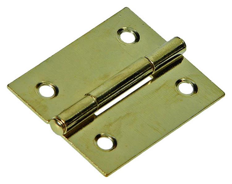 Mack 1013503 - 2 bisagras estrechas latón h 40 x w 32 mm | 5 piezas