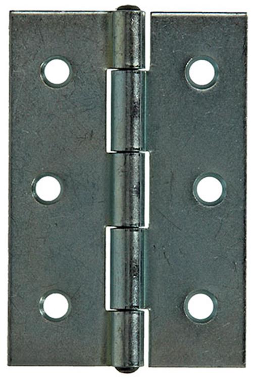 Mack 1013252 - 4 bisagras resistentes galvanizadas h 75 x w 50 mm | 5 piezas