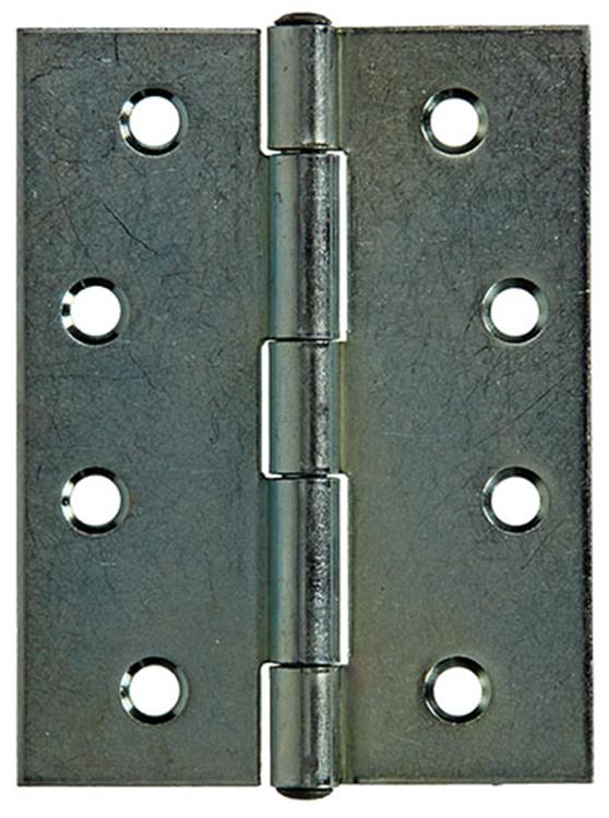 Mack 1013612 - 2 bisagras pesadas galvanizadas h 100 x w 76 mm | 5 piezas