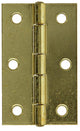 Mack 1013486 - 2 bisagras latonadas h 63 x w 41 mm | 5 piezas