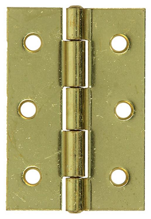 Mack 1013571 - 2 bisagras pesadas. latonado alto 75 x ancho 50 mm | 5 piezas