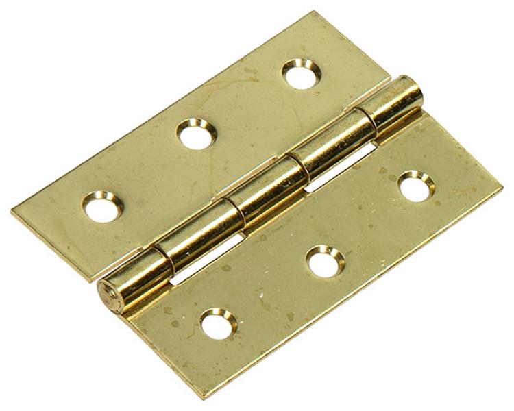 Mack 1013571 - 2 bisagras pesadas. latonado alto 75 x ancho 50 mm | 5 piezas