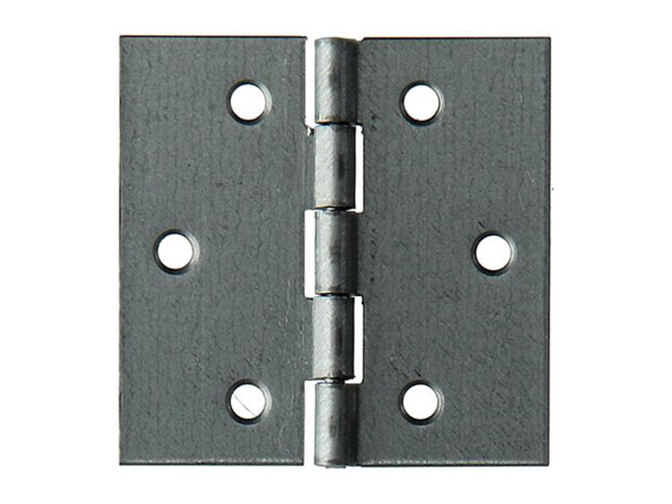 Mack 1013325 - 2 bisagras cuadradas galvanizadas h 50 x w 50 mm | 5 piezas
