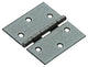 Mack 1013325 - 2 bisagras cuadradas galvanizadas h 50 x w 50 mm | 5 piezas