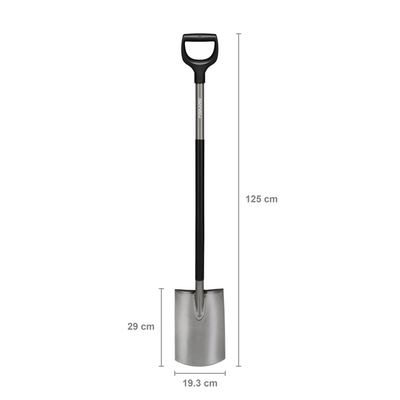 Vanga da giardino ergonomica rotonda Fiskars | grigio - 1066710
