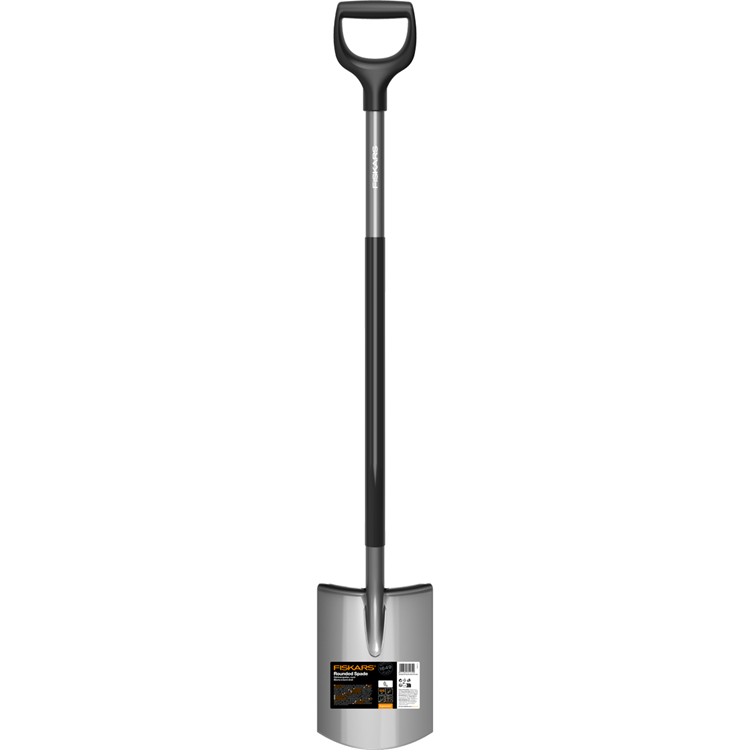 Fiskars 1069392 - ergonomic tuinspade rond | 4 stuks