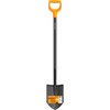 Pala puntiaguda sólida Fiskars | vástago metálico | 1066715 - 1066716
