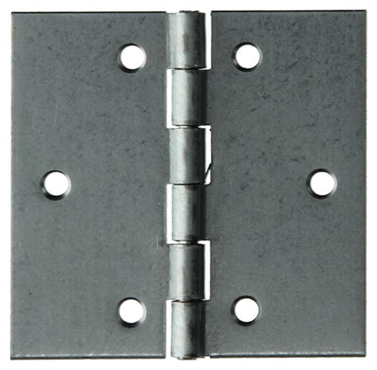 Mack 1013501 - 2 bisagras cuadradas galvanizadas h 60 x w 60 mm | 5 piezas