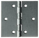 Mack 1013501 - 2 bisagras cuadradas galvanizadas h 60 x w 60 mm | 5 piezas