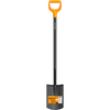 Pala redonda sólida Fiskars | vástago metálico | 1066717 - 1066717