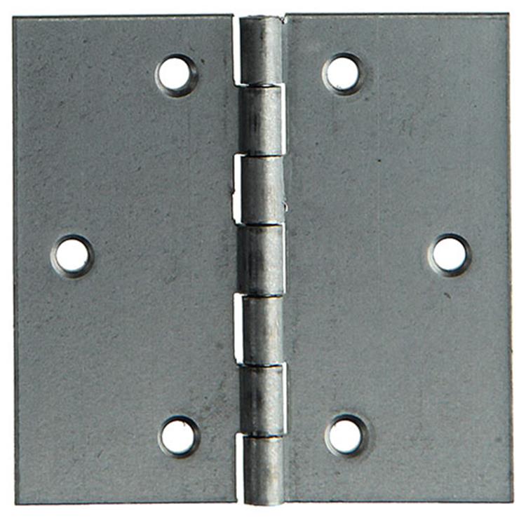 Mack 1013326 - 2 bisagras cuadradas galvanizadas h 70 x w 70mm | 5 piezas