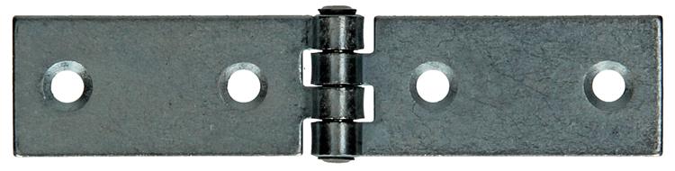 Mack 1013482 - 2 bisagras de cinta galvanizadas h 22 x w 100 mm | 5 piezas