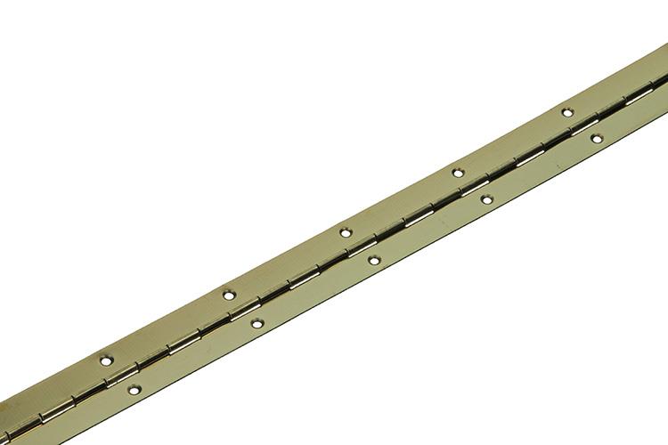 1013336 - 1 bisagra piano latonada l=198cm | 10 piezas