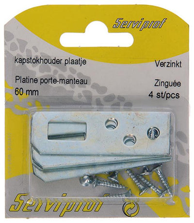 Mack 1013284 - 4 rack eyes galvanized 60 mm | 5 pieces
