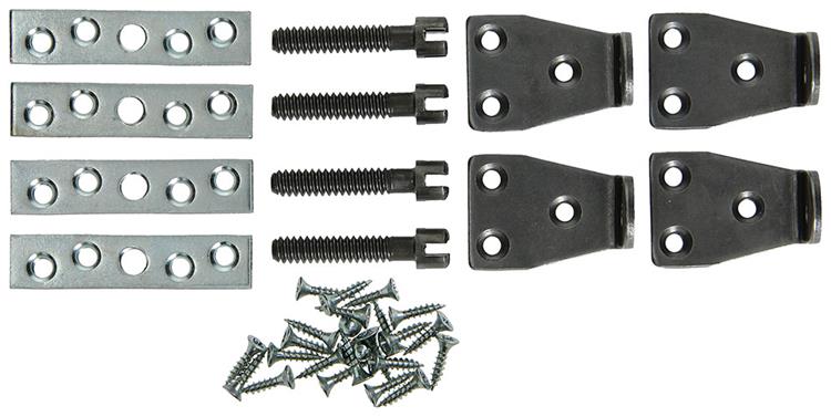 Mack 1013348 - Hamburguesero 4 conexiones gancho + placa | 5 piezas