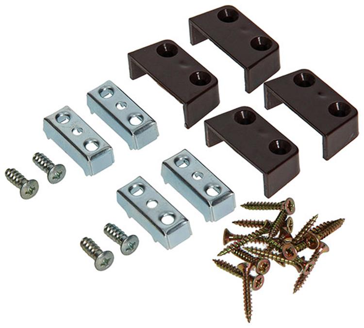 Mack 1013470 - Conectores de panel 4 trapecio marrón | 5 piezas