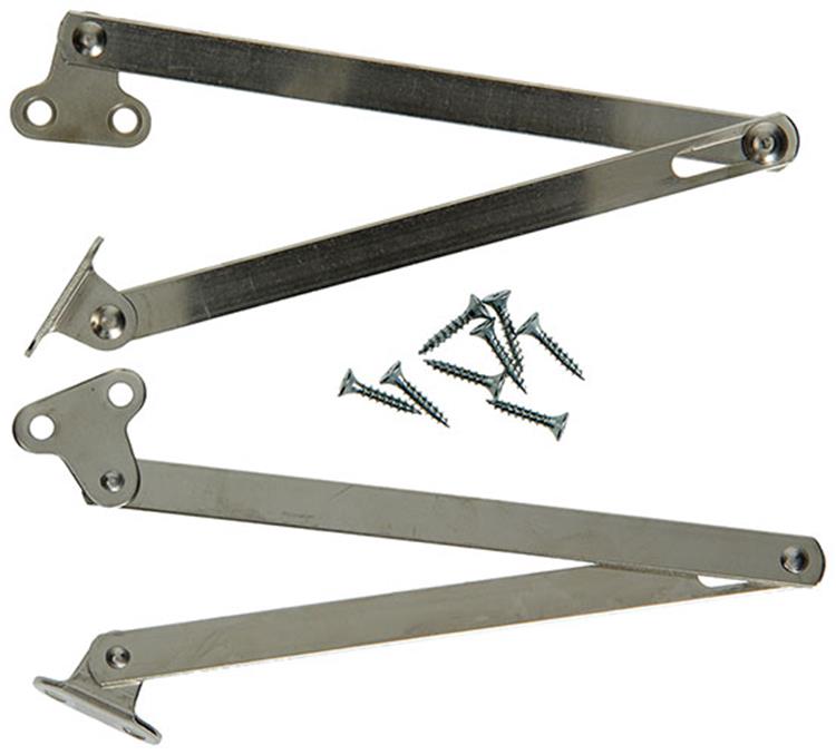 Mack 1013344 - 2 tijeras para muebles niqueladas 250 mm | 5 piezas