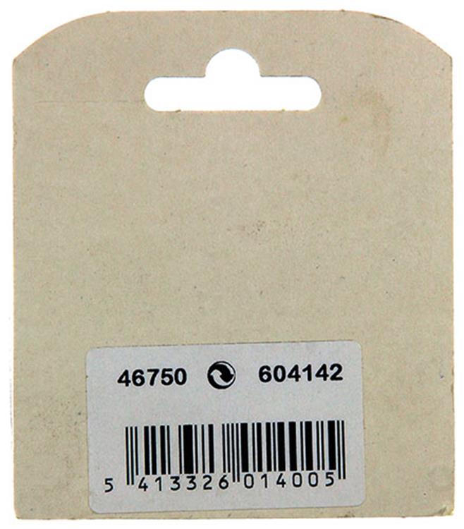 Mack 1013474 - 2 pestillos americanos galvanizados a 25 - b 10 mm | 5 piezas