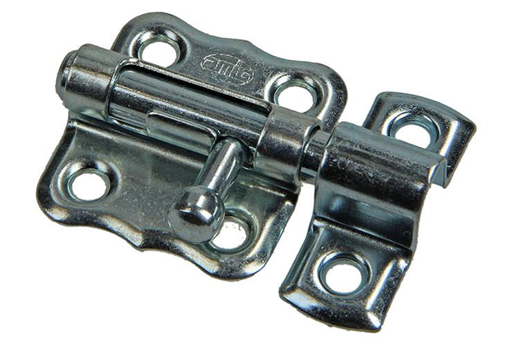 Mack 1013475 - 2 pestillos americanos galvanizados a 30 - b 15 mm | 5 piezas
