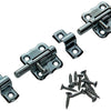 Mack 1013475 - 2 pestillos americanos galvanizados a 30 - b 15 mm | 5 piezas