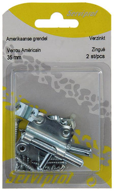 Mack 1013280 - 2 American latches galvanized a 35 - b 15 mm | 5 pieces