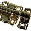 Mack 1015934 - 1 pestillo americano latonado a 30 - b 15 mm | 5 piezas