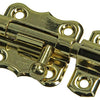 Mack 1015935 - 1 pestillo americano latonado a 40 - b 20 mm | 5 piezas