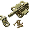 Mack 1015935 - 1 pestillo americano latonado a 40 - b 20 mm | 5 piezas