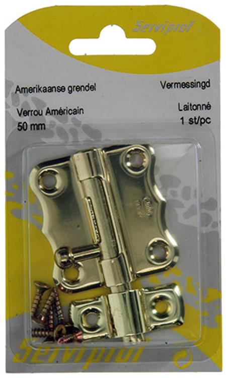 Mack 1015936 - 1 perno americano latonado a 50 - 22 mm | 5 piezas