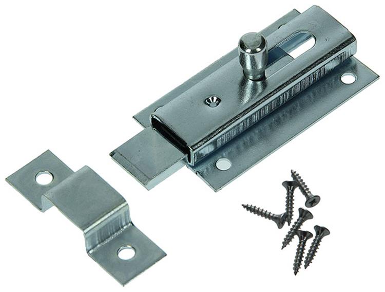 Mack 1013276 - 1 corredera plana galvanizada a 60 - b 15 mm | 5 piezas