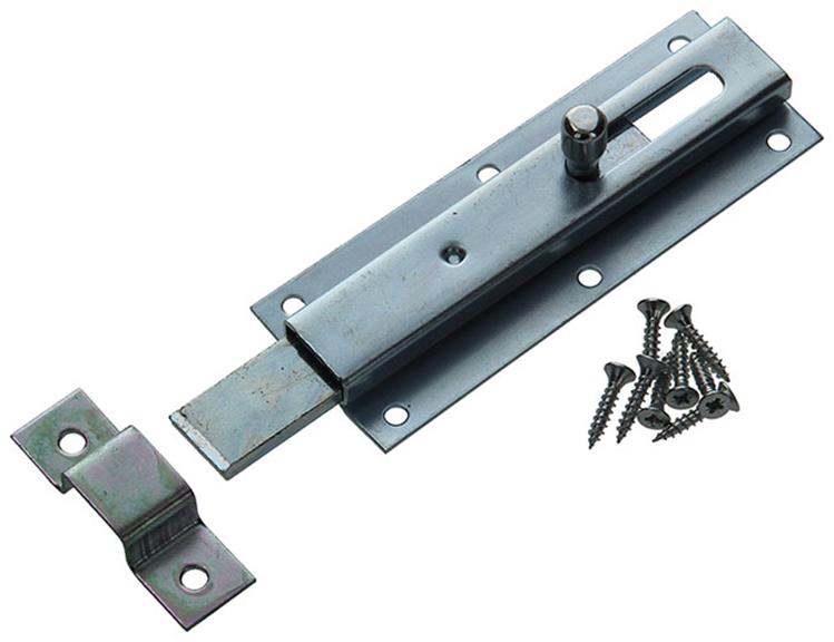 Mack 1013278 - 1 corredera plana galvanizada a 100 - b 25 mm | 5 piezas