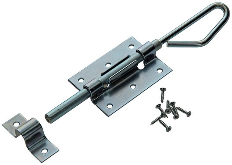 Mack 1015869 - 1 pestillo de bayoneta galvanizado 20cm | 5 piezas