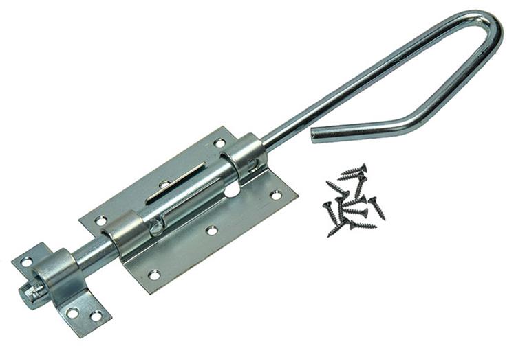 Mack 1013283 - 1 pestillo de bayoneta galvanizado 32cm | 5 piezas