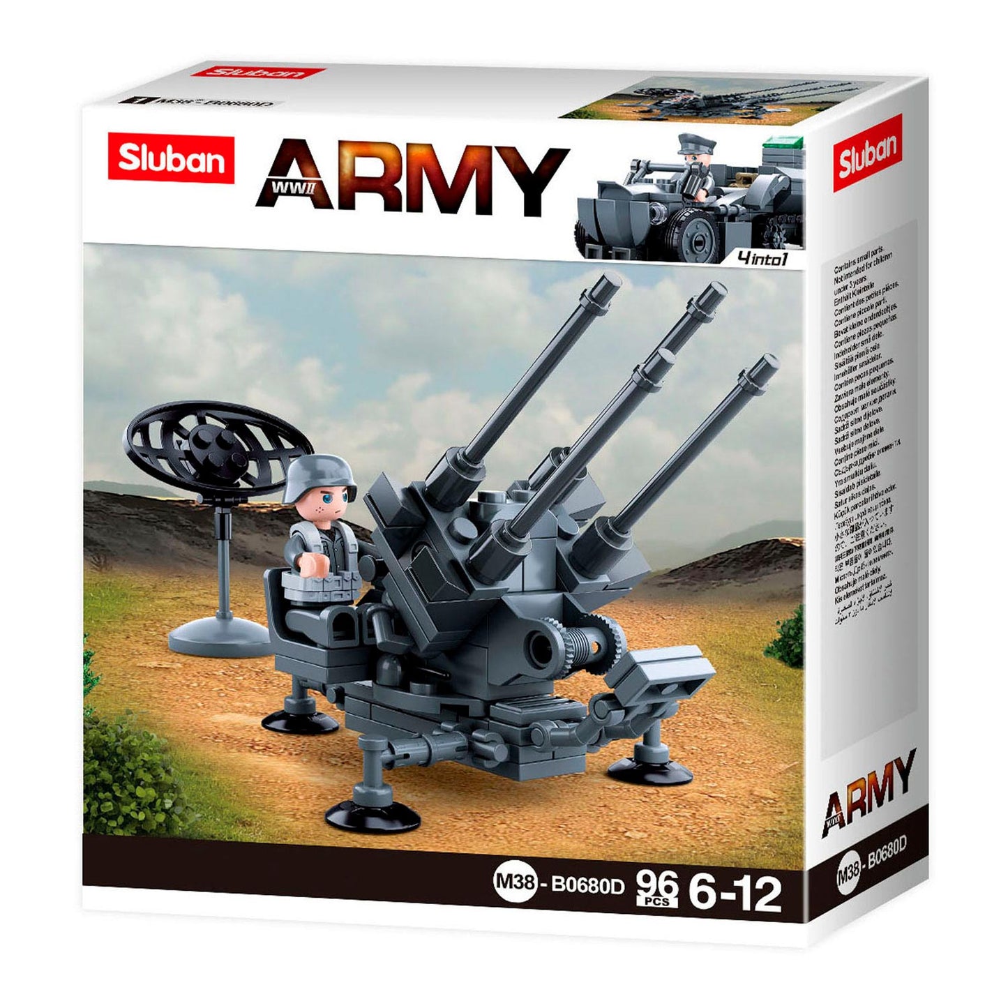 Sluban wwii angustia alemana geschut