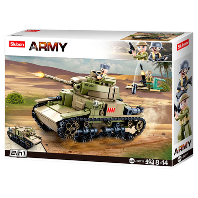 Sluban WWII Tanque italiano 2in1