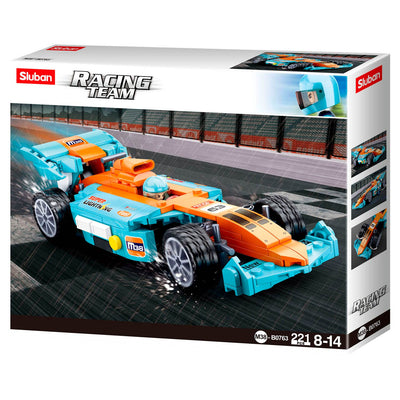 Equipo de carreras Sluban - coche de carreras