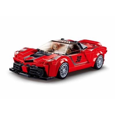 Sluban italiaanse supercar rood - 262dlg.