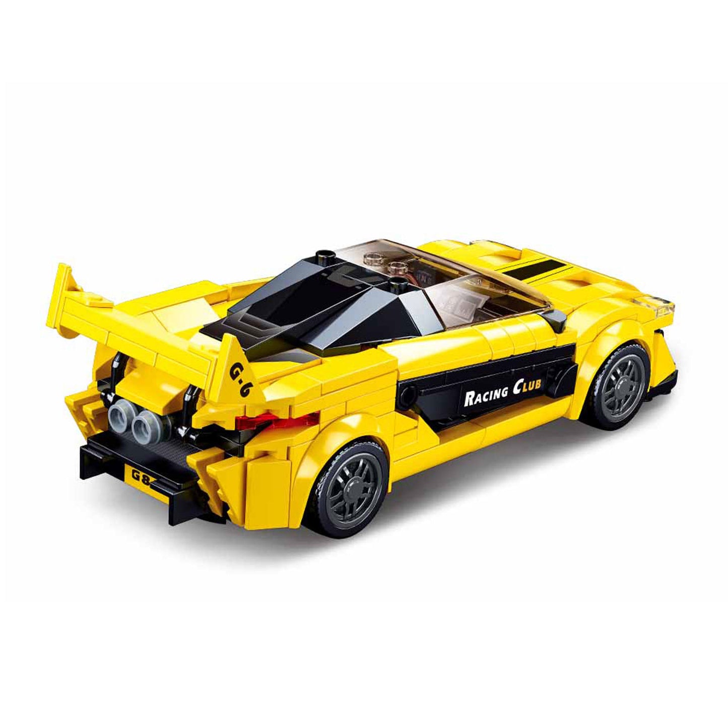 Sluban English Supercar Yellow