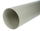 Renson 1069295 - Tubo redondo de PVC 1m 7000 (diámetro 150) (blanco) | 4 piezas