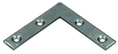 Mack 1013302 - 8 flat squares galvanized 50x50x10x2mm | 10 pieces