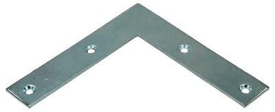 Mack 1013305 - 8 flat squares galvanized 100x100x20x2mm | 10 pieces