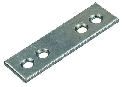 Mack 1013287 - 8 connecting plates galvanized 50x15mmx2mm | 10 pieces