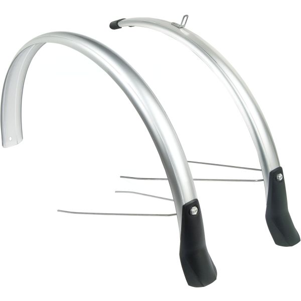 Eurofender Fender set snello 28 x 51 mm de plata