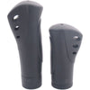 De Edge Ergo Venti handvatten - 22mm - Rubber - 125 + 92mm - 119g - Zwart